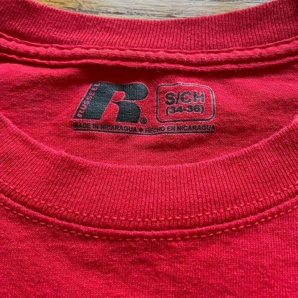 Russell Georgia long sleeve t-shirt- men’s small (34/36) - Picture 4 of 7